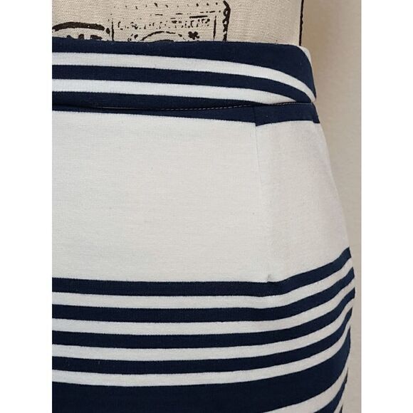 EXECUTIVE PONIES Classy Striped Pencil Skirt SIZE S - Picture 10 of 11
